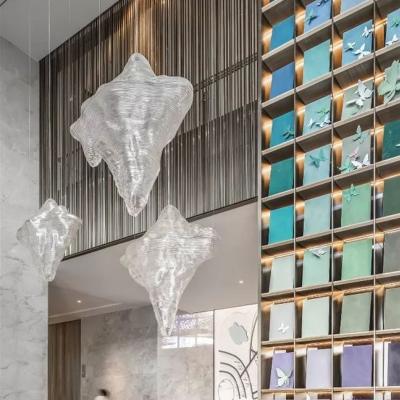 China Artistic landscape chandelier mountain hotel lobby chandelier table high light stall customized non-standard engineering lamps for sale