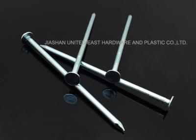 China Ponto de diamante principal largo telhando revestido galvanizado da pata reta dos pregos de feltro de 3,8 x de 70MM à venda