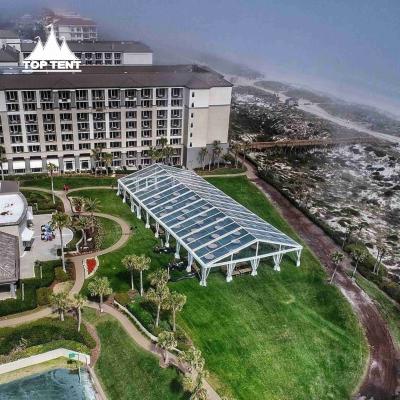 China 40X40 semi-permanent waterproof transparent wedding tent for sale in Botswana One Series-141 for sale