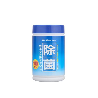 China Moisture Dispenser All Purpose Decorative Refillable Wet Cleaning Wipes Recyclable Bottle Plant Based All Purpose Cleaning Cloths for sale