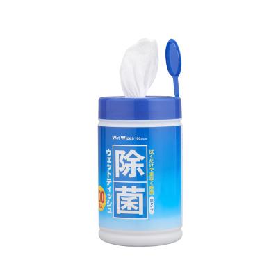 China Moisture 70% Isopropyl Alcohol IPA Wipes Moisturizing Formula With Aloe & Vitamin E Kills 99.99% Germs Canister Wipes for sale