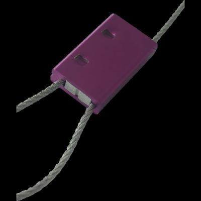 China One time lock TZ-CS1.5ST High demand aluminium alloy single use steel cable seal for container for sale
