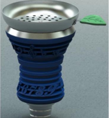 China High Quality Shisha Stainless Steel Hookah Bowl Wholesale Apple Hookah Silicone Smoking Bowl for sale