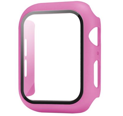 China High Quality Daily Life 360 Integrated Watch Case With Tempered Glass Screen Protector For Apple Watch 44mm 40mm for sale