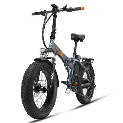 China New Design 7Speed 48V 1000W Aluminum Alloy 2022 High Performance Fat Tire Electric Bicycle Aluminum Alloy Electric Bike Lithium Battery Adult for sale