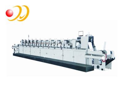 Chine Autocollant adhésif multicolore automatique étroit de machine d'impression offset de Web à vendre