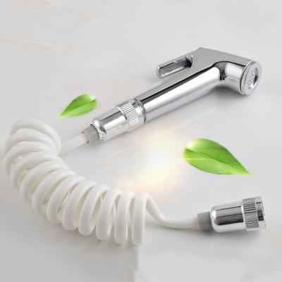 China Free Handheld Portable Toilet Shattaf Sprayer Bathroom Toilet Bidet Shower Head Diaper Bidet Sprayer With Phone Shower Hose for sale