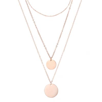 China Factory Directly Wholesale Environmentally Friendly Fashionable Chain Necklace Stainless Steel for sale