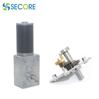 China cepillo del motor del reductor de DC de la cartelera 12V conmutado con el soporte de fijación en venta