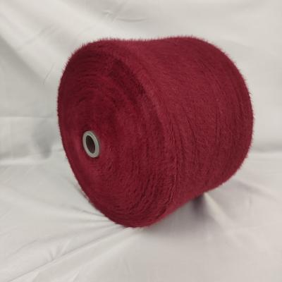 China 1.3cm 2.0cm polyester or nylon feather yarn for knitting sweaters socks hats gloves for sale
