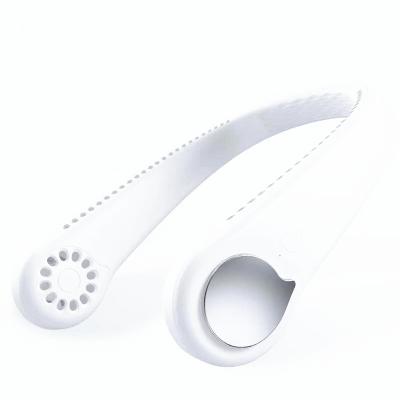 China Portable Neck Fan Handfree Hanging Neck Fan Leafless and Strong Wind Speed 3 for Office Outdoor Household Long Battery Resistance for sale