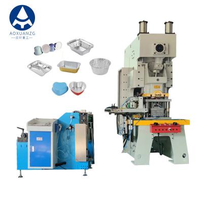 Cina foglio di alluminio 45T che timbra punzonatrice pneumatica per il contenitore del pranzo in vendita