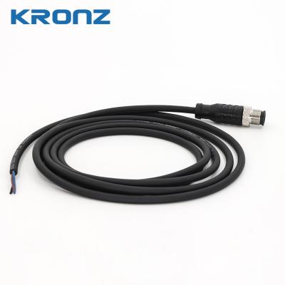 中国 M12コネクタ 22AWG 4ピンPAコンタクトキャリア M12パネルマウントコネクタ 販売のため