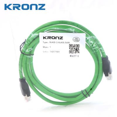 Китай RJ45 соединитель зеленый гибкий TPU рукоятка RJ45 соединитель для промышленной автоматизации продается