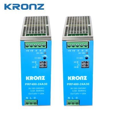 China 240VAC Leakage Current Industrial Power Supply with 480W Output Power and 120-370VDC DC Input Voltage Range for sale