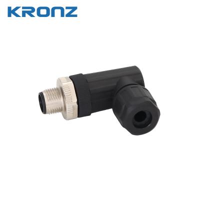 China IEC 61076-2-101 M12 Conector circular de 4 pinos Código A para aplicações pesadas à venda