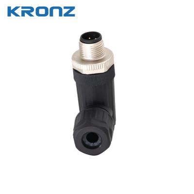China Aviação M12 conector de enchufe 5 pin conector de parafuso conectores circulares IP67 para sensor à venda