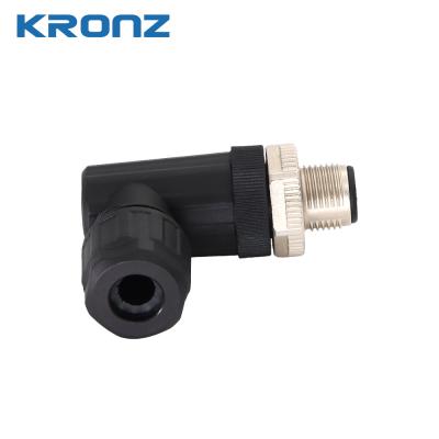 中国 M12 コンネクター アウトレット 4-8mm 4A/250V 航空プラグ 4コア 円形男性コンネクター 販売のため