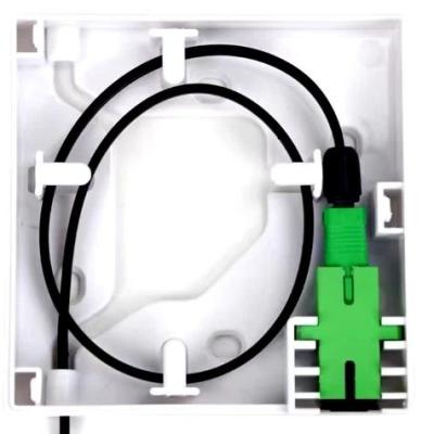 Китай Single-Port SC Fiber Optic Desktop Enclosure For Networking продается