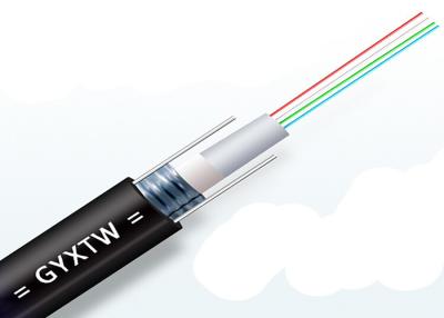 중국 야외 광섬유 케이블 장갑 광섬유 케이블 GYXTW SM 12 FIBER 판매용
