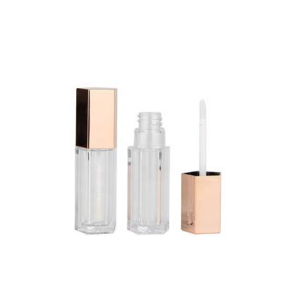 China Skin Care Cream Square 30ml Frosted Glass Bottle Clear Foundation Cosmetic Packaging Pump Bottle for sale
