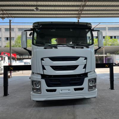 China Aluminum Alloy Isuzu GIGA VC61 Sany Palfinger Crane With 6UZ Engine for sale
