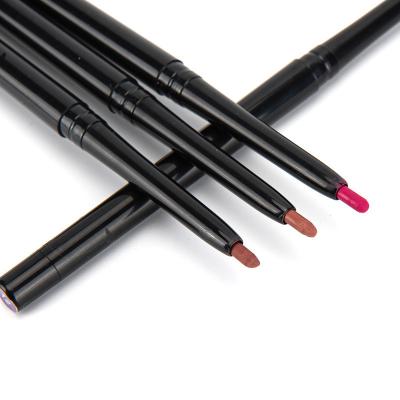 China Waterproof Best Selling Custom Private Label Matte Cream Lip liner Pencil Vendor Cherry Color Long Lasting Lipstick Lip Liner Pen for sale