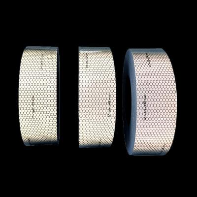 China Waterproof Honeycomb Silver SOLAS Approved Reflective Tape for Life Buoy for sale