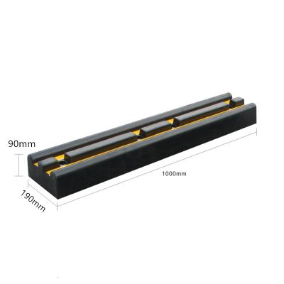 China 1000*190*90MM Dock Warehouse Anti-collision Strip Wear-resisting Anti-collision Block Unloading Platform for sale