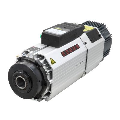 China DECI High Working Torque 12KW 24000rmp 380V 220V ISO30 Air Cooling Atc For CNC Woodworking Spindle Motor With Encoder for sale