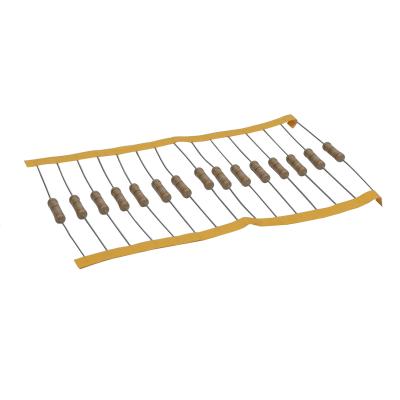 Κίνα Μικρό μέγεθος 1Ω~10MΩ 5% 1/4W 1/8W 1/2W 1W 2W αντιστατών ταινιών άνθρακα THT προς πώληση