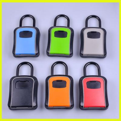 China Lodging Hanging Password Key Lock Box / Combination Key Safe Box for sale