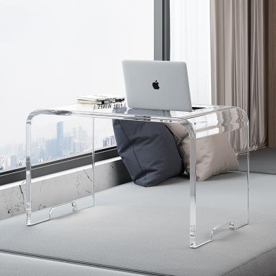 Chine Table polyvalente en acrylique transparent pour fenêtres de baie Balcons Salons Chambres à coucher et lits à vendre