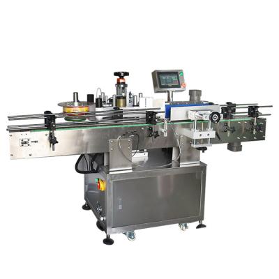 China GMP om Flessensticker Etiketteringsmachine Dubbele Zijac220v Te koop