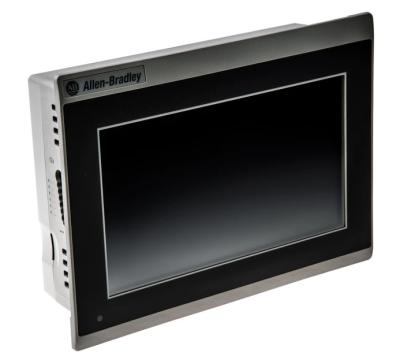 China Allen-Bradley 2711R-T7T PanelView 800 Terminal gráfico Red Ethernet/IP avanzada y diseño de corriente de salida de 2.3 A en venta
