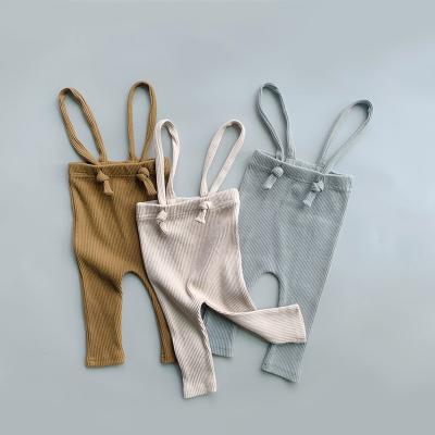 China Anti-wrinkle Korea Baby Pants Cotton Elasticity Pants For Girl And Boy Toddler Baby Newborn Pants for sale