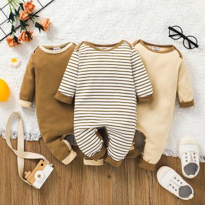 China Comfortable Breathble Spring And Autumn Cartoon Animal Baby Boys Rompers Infant Toddler Clothes 3-18 Months for sale
