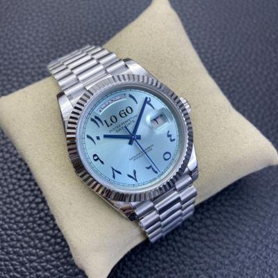 China Ice Blue Classic Luxury Good Quality Full Dial 3235 Automatic Mechanical Movement Double Calendar Watches Mechanical Watches For Men for sale
