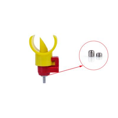 China Durable 360 Degree Automatic Ball Valve Chicken Nipple Drinker Long Life for Poultry for sale