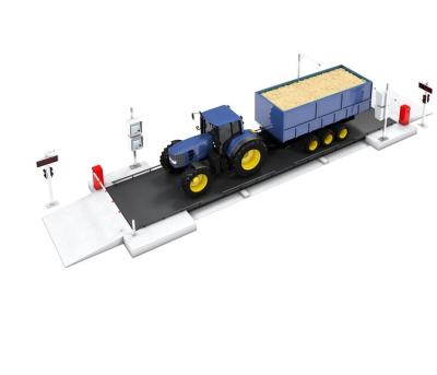 China 220v/50Hz Power Supply 80 Ton Carbon Steel Industrial Heavy Duty Weighbridge Truck Scale à venda