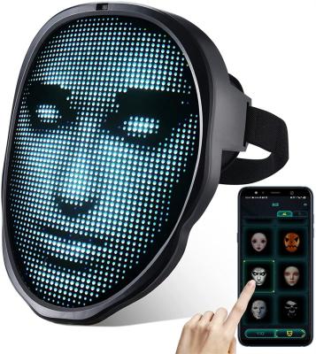 China Lightwear 2021 Hot Halloween Led Mask Party Glowing Mask For Face Glow for sale
