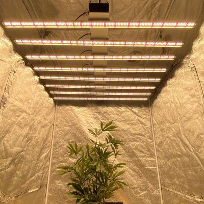 China Seed Starting DLC ETL Approved 640W 800W 1000W 2.6umol/J Highest Efficiency Full Spectrum Led To Grow Light for sale