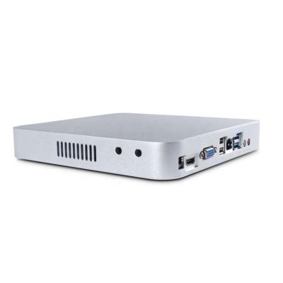 China Cloud Terminal HTPC J1900 Fanless Mini Box Barebone PC , Integrated Graphics Intel HD Support Full HD for sale