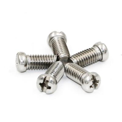 China A2-70 Stainless Steel Round Head Phillips Precision Screw M1.6/M2/M2.5 Micro Size for Electronics for sale