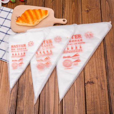 China 100pcs Disposable Baking Bag Cake Cookie Sauce Squeeze Squeeze Squeeze Bag Cream Mold Former for sale