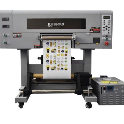中国 A3サイズ 多彩色UVDTFプリンター 3D効果とUVステッカー印刷 5平方m/h 速度 販売のため