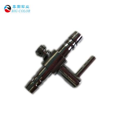 Cina 3 modi di metalli di pulizia di connessione di valvola per inchiostro a base di solvente e acqua in stampanti a getto d'inchiostro in vendita
