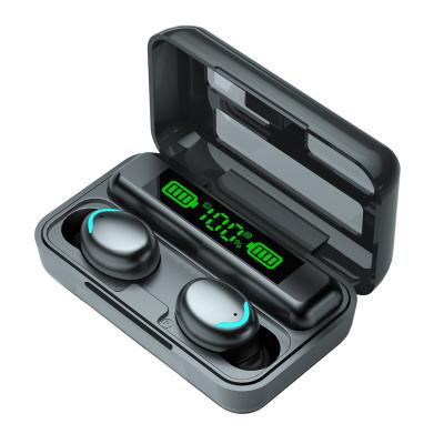 China LED 5.0 TWS Binaural Mini Touch Digital Display R11 Earbuds Headphone Mirror Wireless Digital Display For Sports for sale