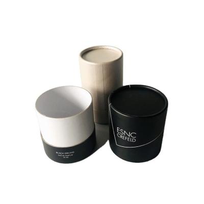 China Recyclable Logo Round Containers Cylinder Packaging Customizable Round Paper Tea Packaging Tube for sale