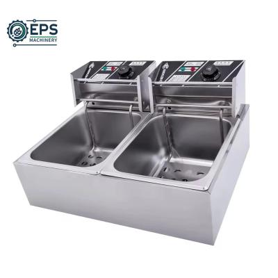 Chine 52.00cm * 30.50cm * 29.50cm Appareils de friture à commande de boutons pour l'industrie des machines alimentaires à vendre